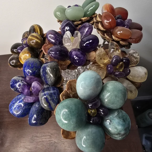 Aquamarine Crystal Flower - Picture 4 of 13